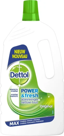 Dettol Power & Fresh - Allesreiniger - Orignal - 6 X 1,5 Liter -Schoonmaakartikelen Winkel 564x1200 1