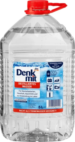 Denkmit Gedestilleerd Water, 5 Liter