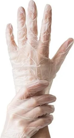 Wegwerp Handschoenen - Vinyl Handschoenen - Poedervrij - Wit - Maat L - 100 Stuks -Schoonmaakartikelen Winkel 645x1200 3