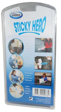 Aqua Laser Sticky Hero - KLedingborstel - Blauw/Wit -Schoonmaakartikelen Winkel 659x1200 1