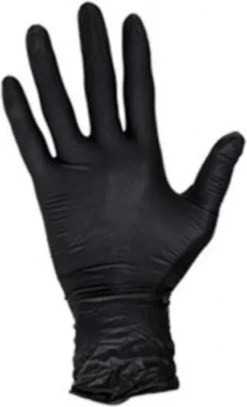 Unigloves Black Pearl - Nitril Handschoenen - Zwart - Maat L - Disposable Handschoenen - Zonder Latex - Poedervrij - 100stuks -Schoonmaakartikelen Winkel 729x1200 1
