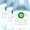 Air Wick Freshmatic Automatische Spray Luchtverfrisser - Pure Zachtheid Van Katoen Navulling - 3 Stuks - Voordeelverpakking