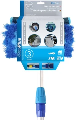 PROPLUS Pro Plus Wasborstel - Heavy Duty - Telescopische Steel - Uitschuifbaar Tot 3 Meter -Schoonmaakartikelen Winkel 762x1200