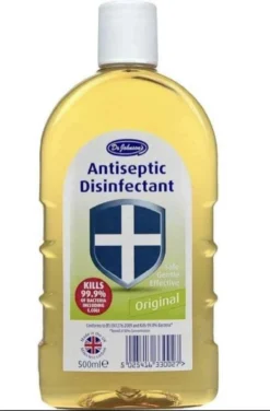 Dr Johnsons Ontsmettingsmiddel - 6 X 500ml Voordeelverpakking - Dettol Antiseptic Alternatief -Schoonmaakartikelen Winkel 788x1200