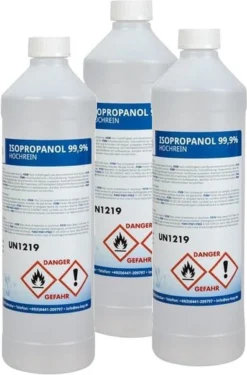 Merkloos Isopropyl / Isopropanol Alcohol 3x 1Liter