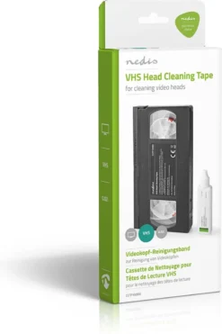 Nedis VHS-Reinigingscassette - 20 Ml - VHS-Koppen - Zwart -Schoonmaakartikelen Winkel 800x1200 12