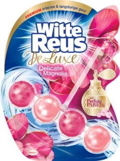 Witte Reus DeLuxe Toiletblok - Delicate Magnolia - WC Blokjes Voordeelverpakking - 10 Stuks -Schoonmaakartikelen Winkel 895x1200 3