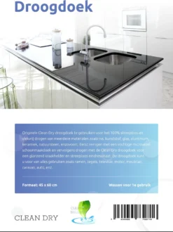 Merkloos Ramenset Raamdoeken Microvezel Glasdoeken Droogdoek Ramen Clean Dry Blauw/blauw -Schoonmaakartikelen Winkel 897x1200 13