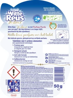 Witte Reus DeLuxe Toiletblok - Delicate Magnolia - WC Blokjes Voordeelverpakking - 10 Stuks -Schoonmaakartikelen Winkel 897x1200