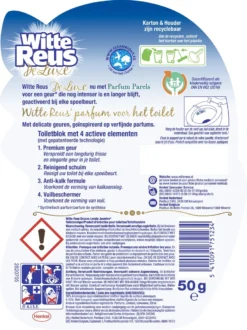 Witte Reus DeLuxe Toiletblok - Lovely Jasmine - WC Blokjes Voordeelverpakking - 10 Stuks -Schoonmaakartikelen Winkel 897x1200 8