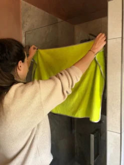 Microvezelstore.nl - Droogdoek Badkamer - Quick Dry / Fastdry Droogdoek - Groot 60x90cm - Groen -Schoonmaakartikelen Winkel 900x1200 25