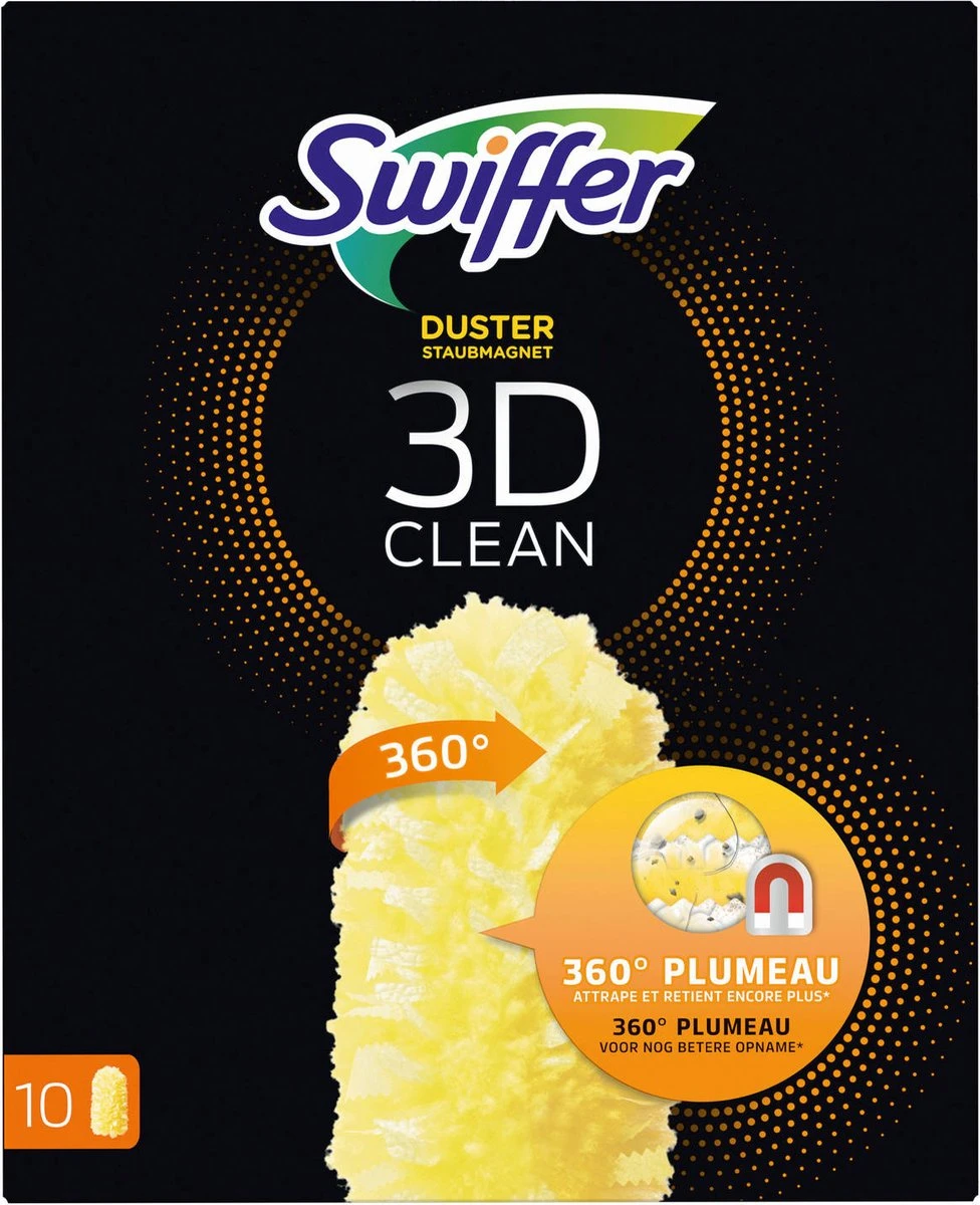 Swiffer Duster 360° Navul Stofdoekjes - 10 Stuks 1 Swiffer Duster 360° Navul Stofdoekjes - 10 Stuks