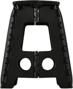 Merkloos Verdikt Kunststof Klapkruk-draagbaar-opvouwbare Kruk-Met Antislip Oppervlak Zwart 29x22cmx45cm -Schoonmaakartikelen Winkel 989x1200