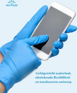 Intco Nitril Handschoenen - 100 Stuks Nitril Wegwerp Handschoenen - Poedervrij, Latexvrij - Onderzoekshandschoenen - Maat: M - Blauw 9 Intco Nitril Handschoenen - 100 Stuks Nitril Wegwerp Handschoenen - Poedervrij, Latexvrij - Onderzoekshandschoenen - Maat: M - Blauw -Schoonmaakartikelen Winkel 992x1200 1