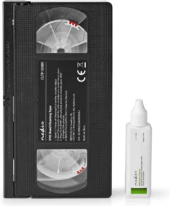 Nedis VHS-Reinigingscassette - 20 Ml - VHS-Koppen - Zwart -Schoonmaakartikelen Winkel 993x1200
